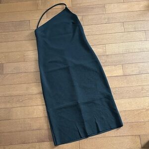 Zara Black One-Shoulder Dress